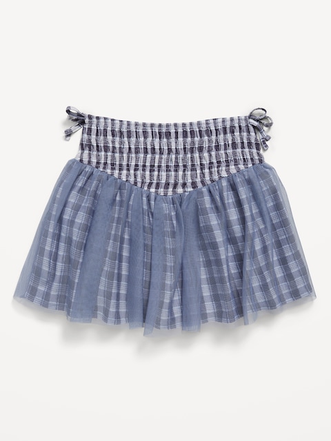 JUPE WESTERN EN TULLE À SMOCKS POUR TOUTE-PETITE