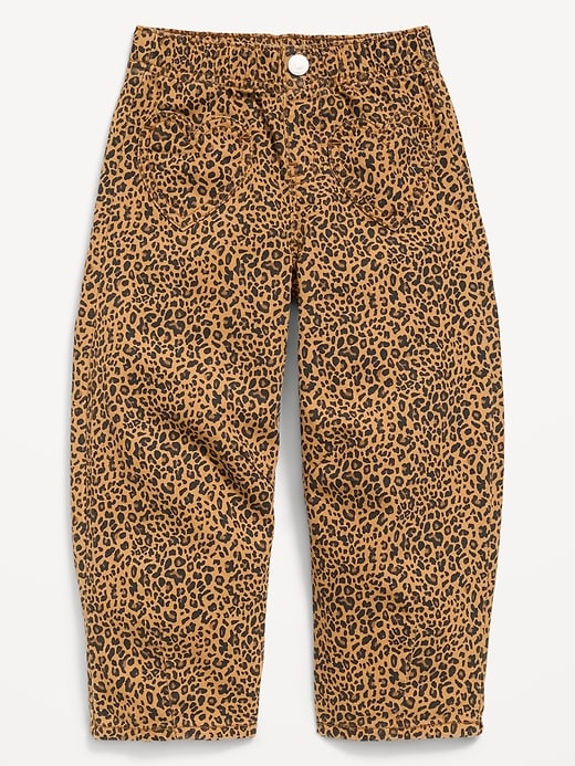 Image number 1 showing, Super Baggy Barrel-Leg Jeans for Toddler Girls