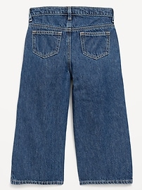 Image number 3 showing, Super Baggy Wide-Leg Jeans for Toddler Girls