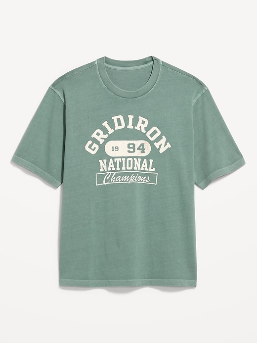 Image number 2 showing, Loose Heavyweight Graphic T-Shirt