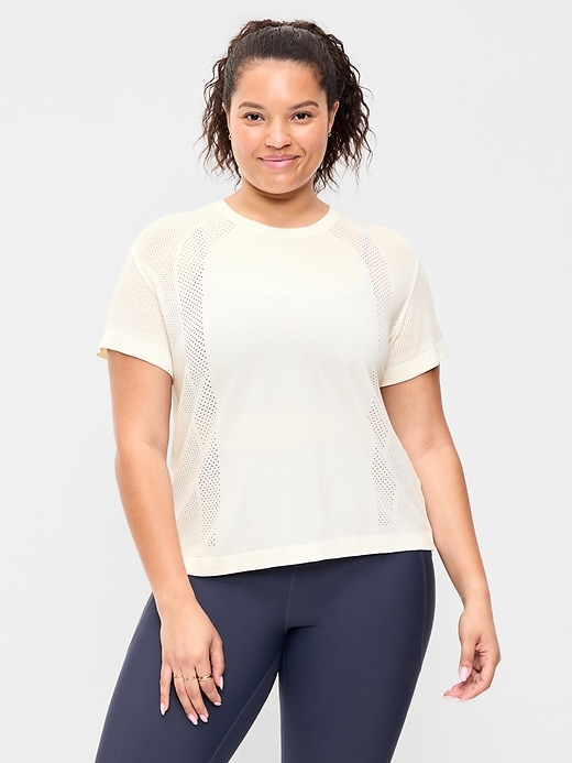 L'image numéro 2 présente T-shirt ample Fluidité sans coutures