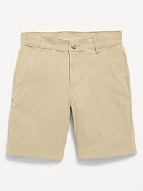 Image number 1 showing, School Uniform Quick-Dry Tech Knee Length Shorts for Boys