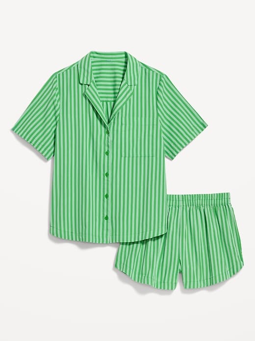 Image number 3 showing, Poplin Pajama Short Set