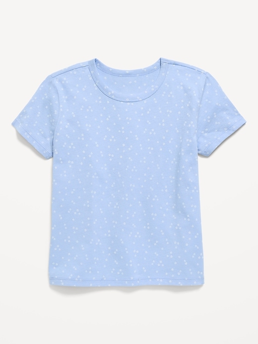 Image number 1 showing, Softest Printed Short-Sleeve T-Shirt for Girls
