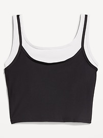 Image number 2 showing, PowerSoft Layered Longline Bra