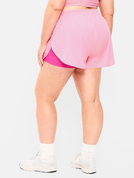Image number 6 showing, High-Waisted StretchTech 2-In-1 Run Shorts