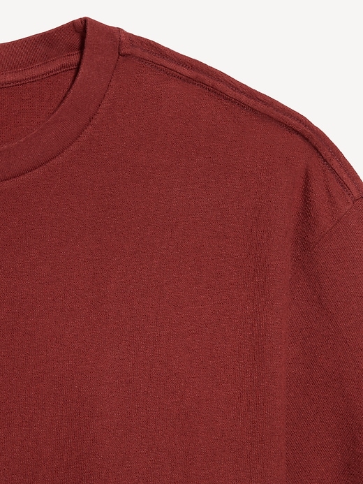 Image number 4 showing, Oversized Heavyweight Garment-Washed T-Shirt
