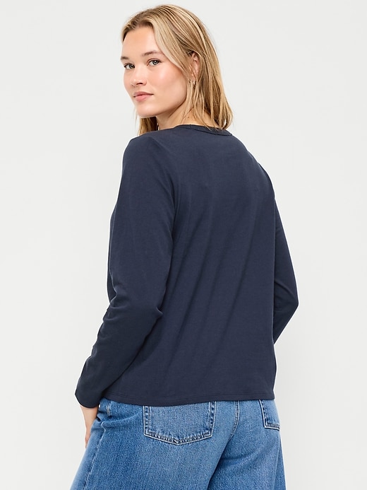 Image number 6 showing, EveryWear Long-Sleeve T-Shirt