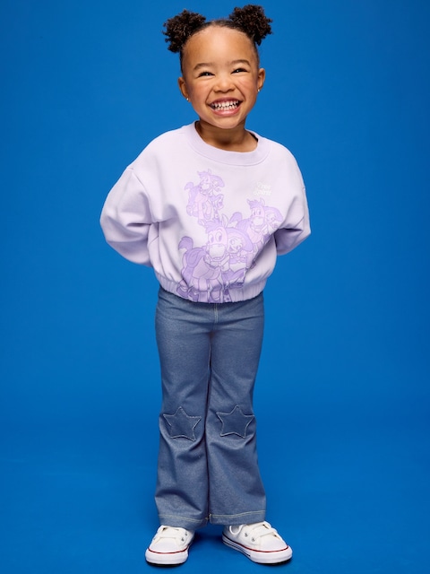 Old Navy x Pixar Toy Story Sweatshirt and Flare Leggings Set for Toddler Girls