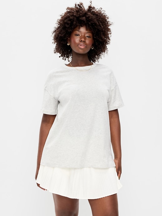 Image number 5 showing, Oversized EveryWear Tunic T-Shirt