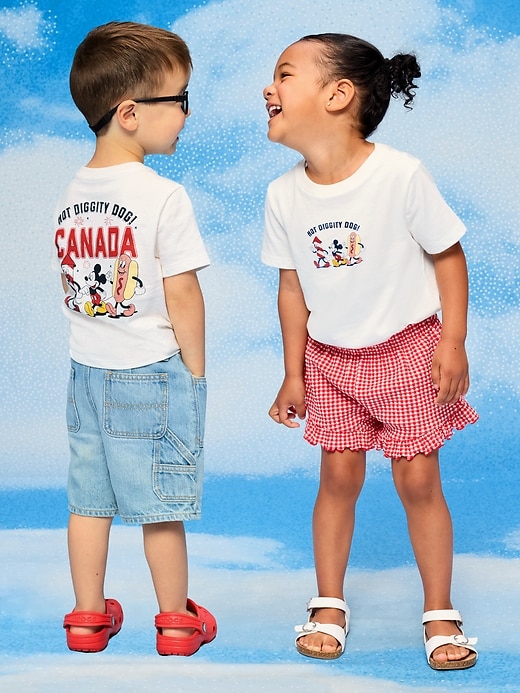 Image number 1 showing, Old Navy x Disney Mickey Mouse Unisex Graphic T-Shirt for Toddler
