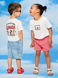 Image number 1 showing, Old Navy x Disney Mickey Mouse Unisex Graphic T-Shirt for Toddler