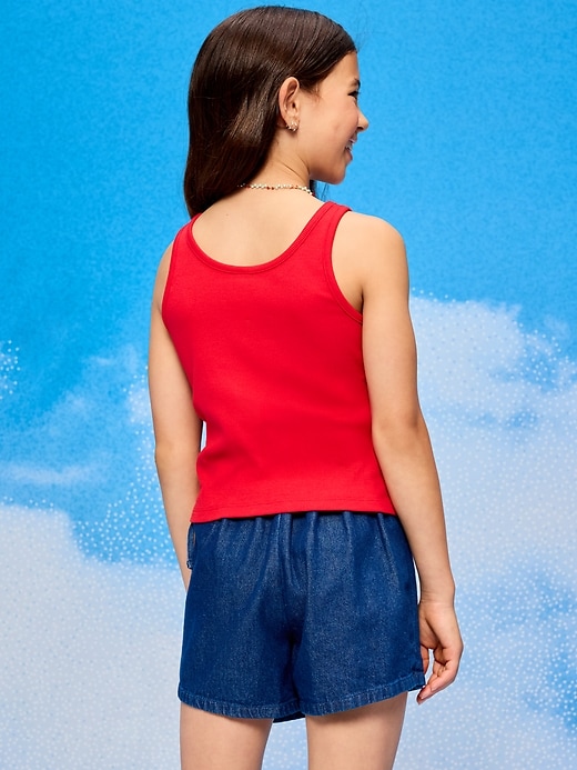 Image number 2 showing, Old Navy x Disney Mickey Mouse Ribbed Tank Top for Girls