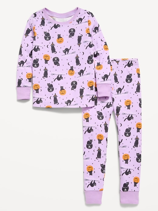 Image number 1 showing, Printed Snug-Fit Pajama Set for Toddler & Baby