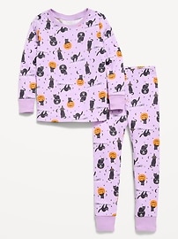 Image number 1 showing, Printed Snug-Fit Pajama Set for Toddler & Baby