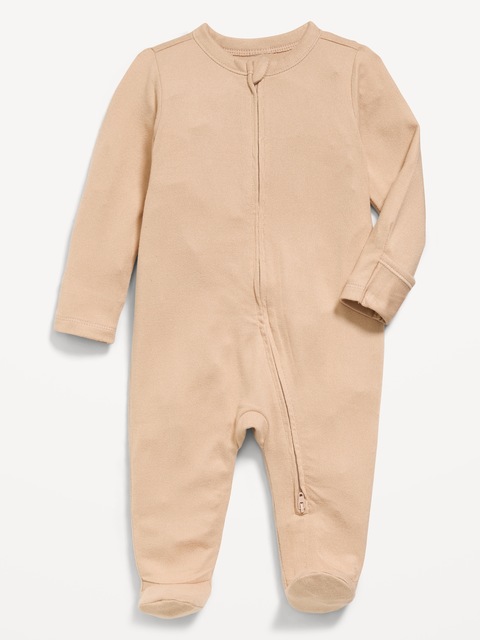 SoftMode 2-Way-Zip Sleep & Play Footed One-Piece for Baby