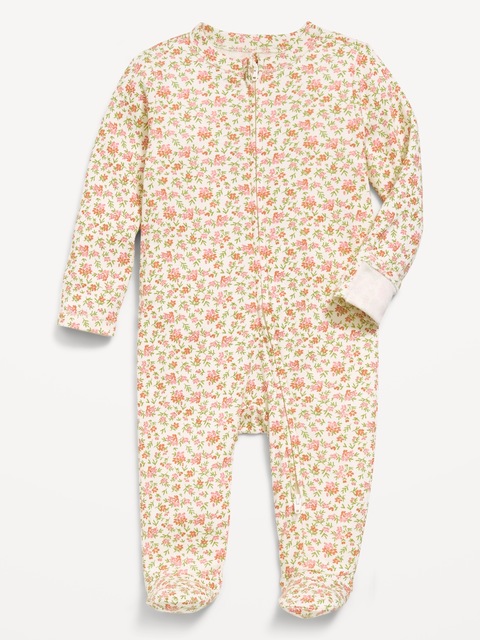 2-Way-Zip Sleep & Play Footed One-Piece for Baby