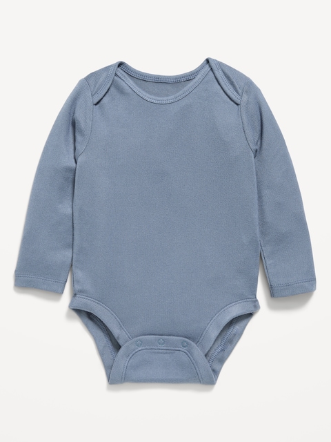 SoftMode Long-Sleeve Ribbed Bodysuit for Baby