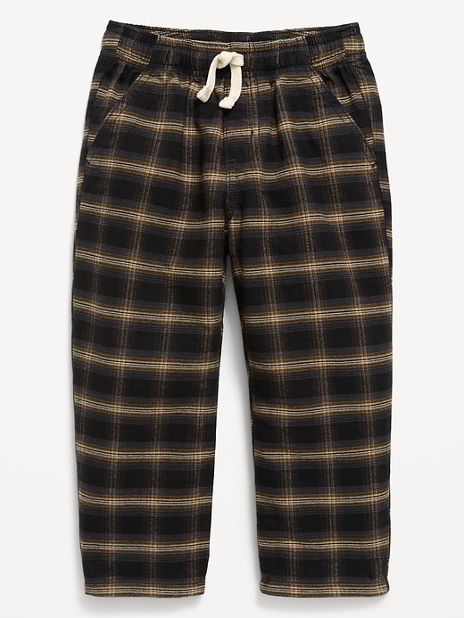 L'image numéro 3 présente Pantalon à jambe baril et à taille élastique pour tout-petit