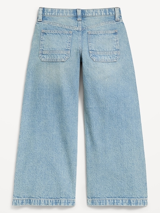Image number 2 showing, Low-Rise Super Baggy Wide-Leg Jeans for Girls