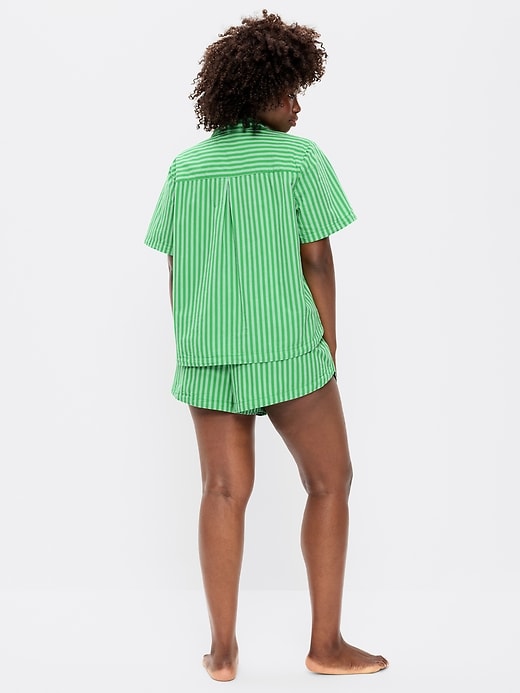 Image number 5 showing, Poplin Pajama Short Set