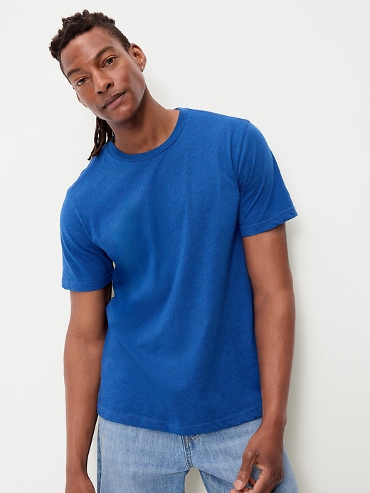 L'image numéro 3 présente T-shirt ras du cou