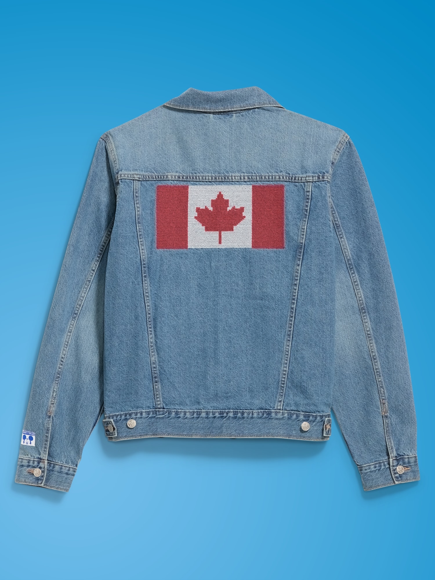 Old Navy x Disney Mickey Mouse Denim Trucker Jacket for Adults