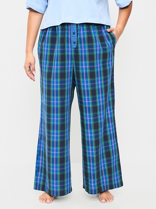 Image number 8 showing, Poplin Pajama Pant