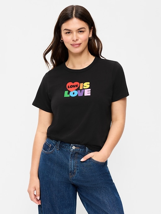 Image number 4 showing, EveryWear Crew-Neck Graphic T-Shirt