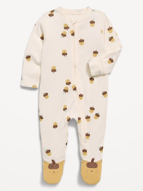 2-Way-Zip Sleep & Play Footed One-Piece for Baby