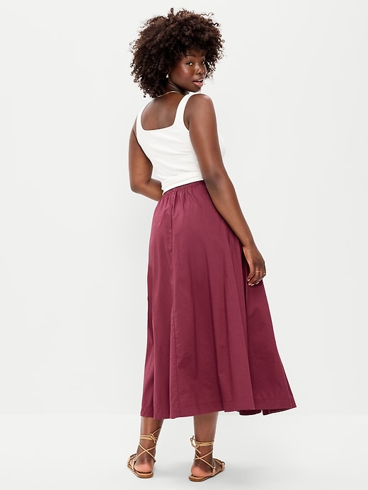 Image number 6 showing, Poplin Mini Skirt