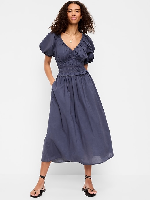 Image number 1 showing, Fit & Flare Prairie Midi Dress