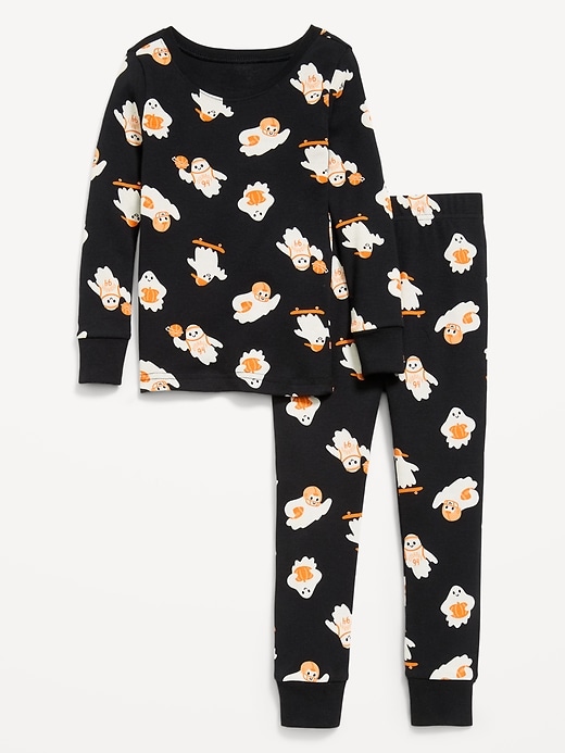 Image number 1 showing, Printed Snug-Fit Pajama Set for Toddler & Baby