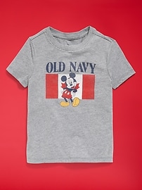 Image number 2 showing, Old Navy x Disney Mickey Mouse Unisex Graphic T-Shirt for Toddler