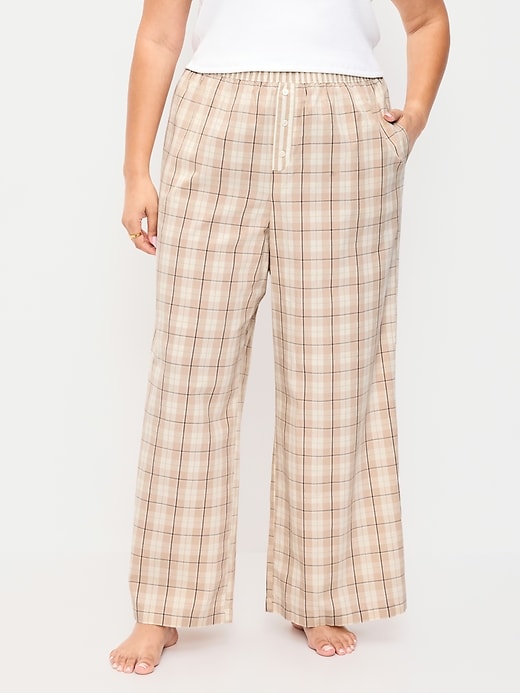Image number 8 showing, Poplin Pajama Pant