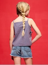Image number 2 showing, Old Navy x Disney Mickey Mouse Sleeveless Side-Tie Top for Girls