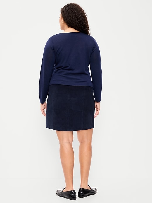 Image number 8 showing, Corduroy Mini Skirt