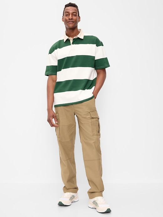 L'image numéro 1 présente Pantalon cargo rodé ample années 1990