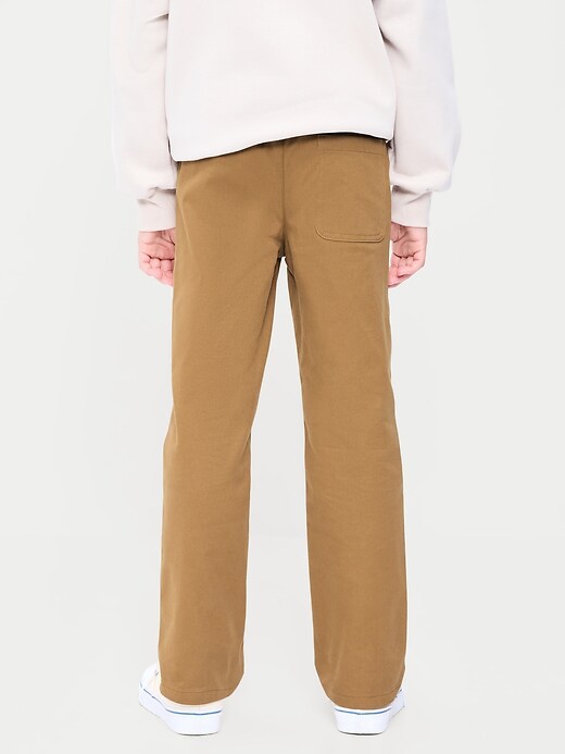 L'image numéro 2 présente Pantalon WOW à jambe droite à taille extensible pour garçon