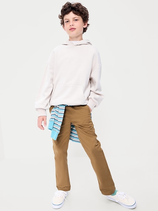 L'image numéro 3 présente Pantalon WOW à jambe droite à taille extensible pour garçon