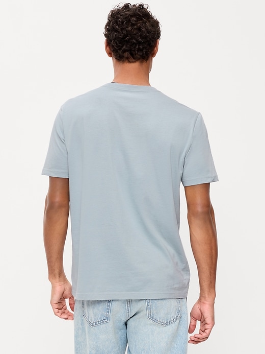 L'image numéro 2 présente T-shirt ras du cou