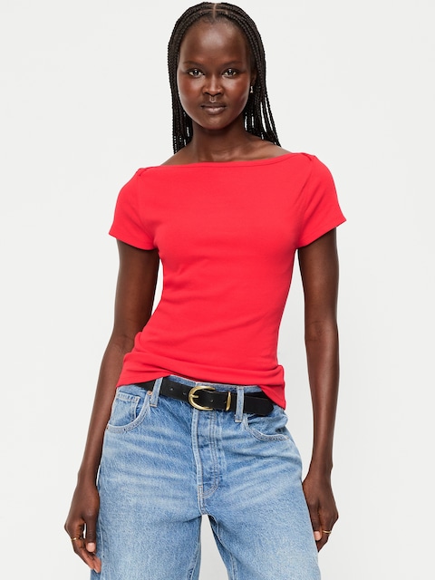 Snug Boatneck T-Shirt