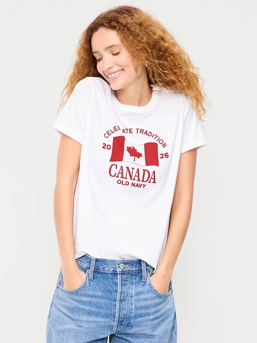 Image number 1 showing, Flag Graphic T-Shirt