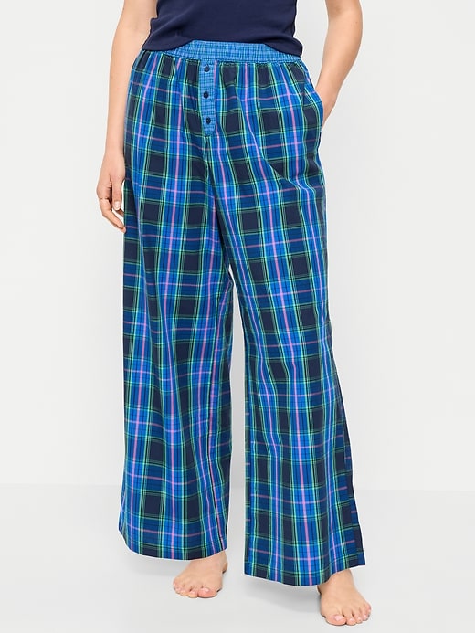 Image number 6 showing, Poplin Pajama Pant