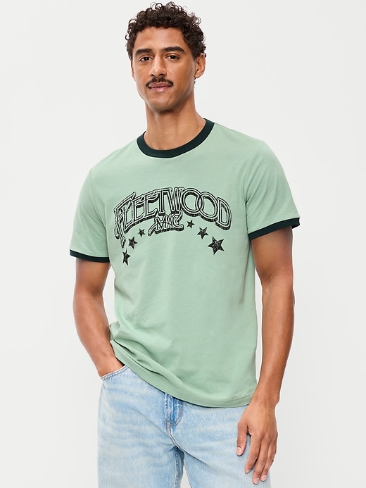 Image number 1 showing, Fleetwood Mac™ Ringer T-Shirt