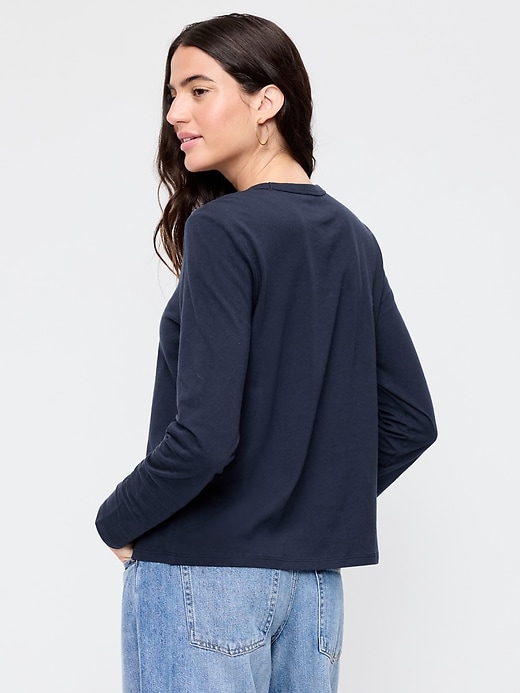 Image number 2 showing, EveryWear Long-Sleeve T-Shirt