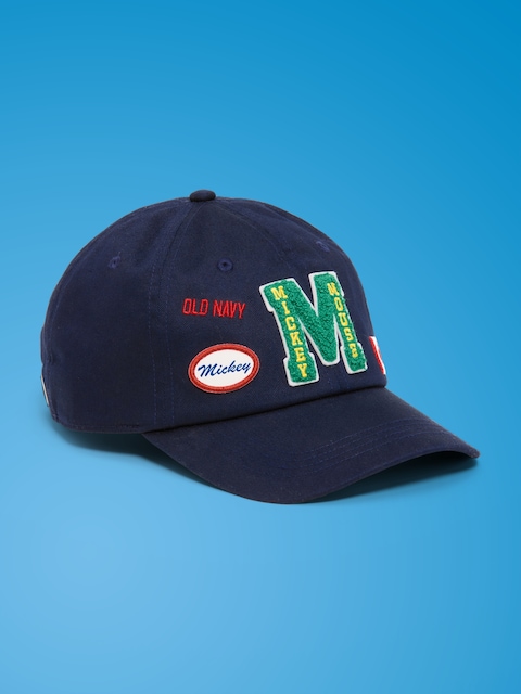 Old Navy x Disney Mickey Mouse Logo-Graphic Baseball Hat for Adults