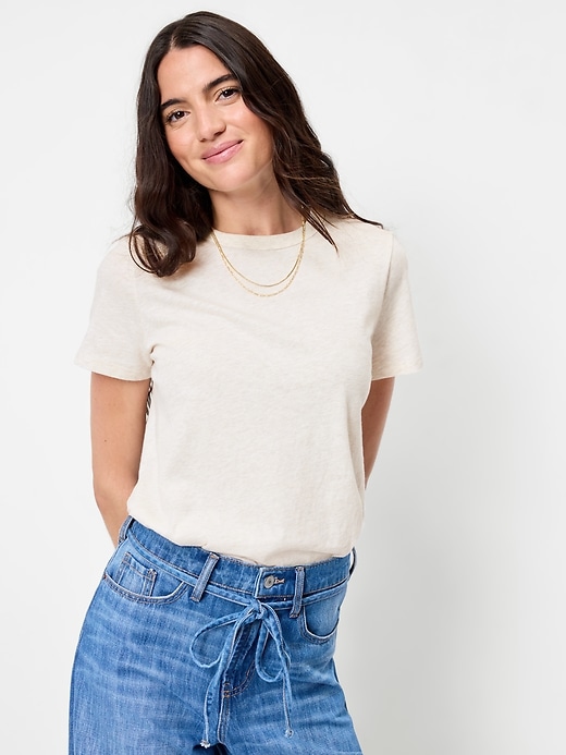 Image number 1 showing, EveryWear Crew-Neck T-Shirt