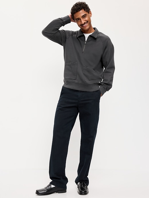 Image number 3 showing, Collared Fleece Chore Pullover