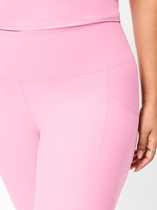 L'image numéro 3 présente Legging PowerSoft à taille haute longueur 3/4